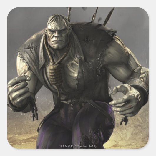 Grundy Vierkante Sticker (Voorkant)