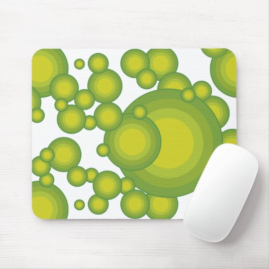 Grüne Blasen Muismat (Met muis)