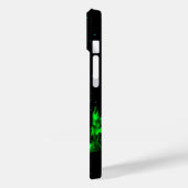 Grüne Flammenmonster am Sternenhimmel Case-Mate iPhone Case (Achterkant / Links)