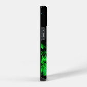 Grüne Flammenmonster am Sternenhimmel iPhone Hoesje (Rechterkant)