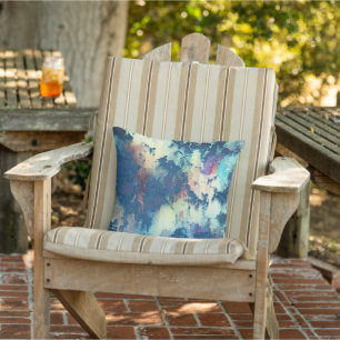 Grune patina,  rustige kussen in de openlucht