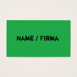 grüne - Visitenkarten Visitekaartjes