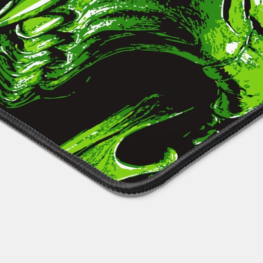 Grüner Vampirschädel Bureaumat (Hoek)