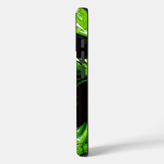 Grüner Vampirschädel Case-Mate iPhone Case (Achterkant / Links)