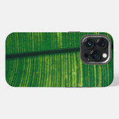 Grünes Blatt mit Details aus Costa Rica iPhone Hoesje (Achterkant horizontaal)