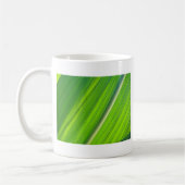 Grünes Maisblattdesign Koffiemok (Links)