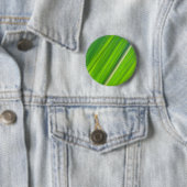 Grünes Maisblattdesign Ronde Button 5,7 Cm (In situ)