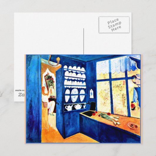 Grunewald - De blauwe keuken Briefkaart (Voorkant / Achterkant)