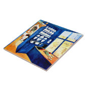 Grunewald - De blauwe keuken Tegeltje (Zijkant)