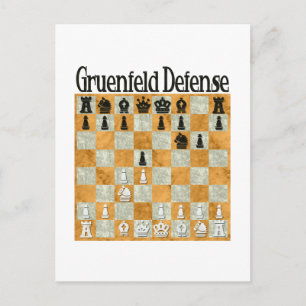 Grünfeld Defense Briefkaart