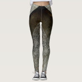 Grunge 3 Slim Line Leggings (Voorkant)