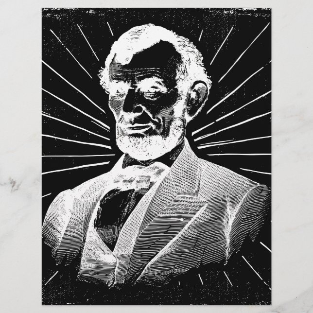grunge abraham lincoln (Voorkant)