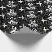 grunge abraham lincoln cadeaupapier (Hoek)