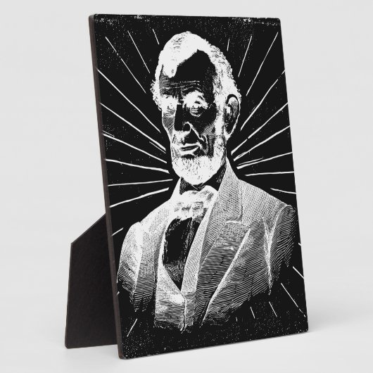 grunge abraham lincoln fotoplaat (Zijkant)