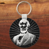 grunge abraham lincoln sleutelhanger (Voorkant)