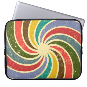 Grunge Abstracte Reinigbare Achtergrond. Laptop Sleeve