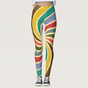 Grunge Abstracte Reinigbare Achtergrond. Leggings