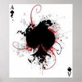 Grunge Ace Poster (Voorkant)