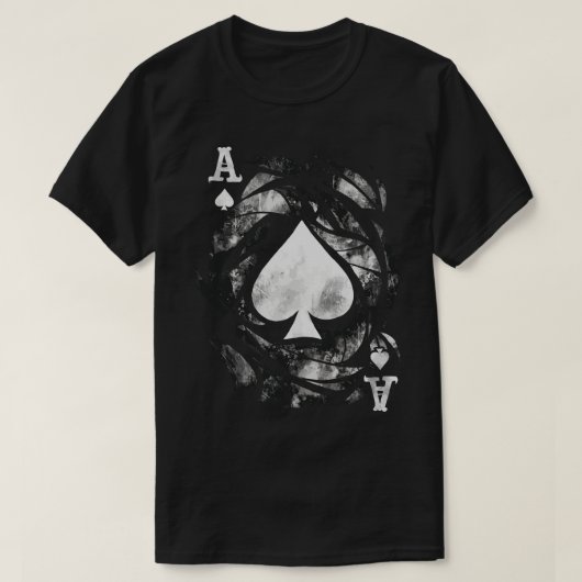 Grunge Ace van Schoppen TShirt (Design voorkant)