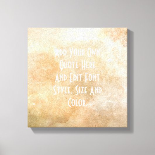 Grunge achtergrond canvas afdruk (Voorkant)