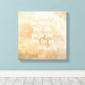 Grunge achtergrond canvas afdruk (Insitu (Houten vloer))