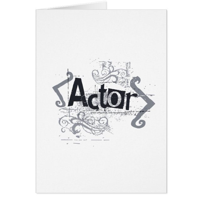 Grunge Actor (Voorkant)