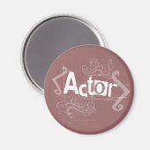 Grunge Actor Magneet (Voorkant / Achterkant)