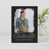Grunge Afgestudeerde Kaart (Staand voorkant)