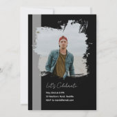 Grunge Afgestudeerde Kaart (Achterkant)