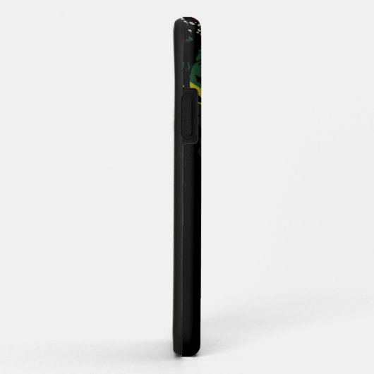 Grunge Africa skull Hoesje-Mate iPhone Case (Achterkant/rechts)