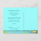 Grunge, afstuderen briefkaarten (Achterkant)