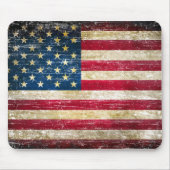 Grunge American Flag Muismat (Voorkant)