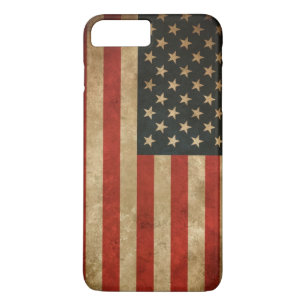  Grunge American Flag - USA Patriotic Case-Mate iPhone Case