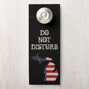 Grunge American Style Deelstaat Michigan Deurhanger