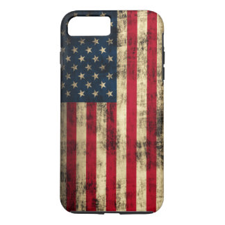 Grunge Amerikaanse Vlag Case-Mate iPhone Case