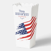 Grunge Amerikaanse vlag Happy 4th juli ID1104 Bedankdoosjes (Achterkant)