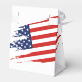 Grunge Amerikaanse vlag Happy 4th juli ID1104 Bedankdoosjes (Achterkant)
