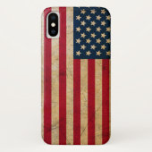 Grunge Amerikaanse vlag Verenigde Staten Case-Mate iPhone Case (Achterkant)