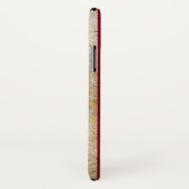 Grunge Amerikaanse vlag Verenigde Staten Case-Mate iPhone Case (Achterkant / rechts)