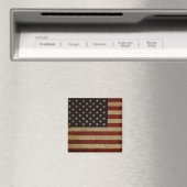  Grunge Amerikaanse Vlaggenmagneet Magneet (Insitu (Vaatwasser))