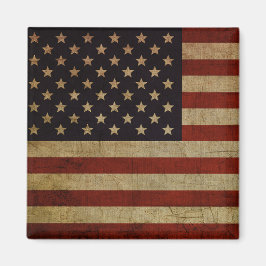  Grunge Amerikaanse Vlaggenmagneet Magneet