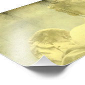 Grunge Angel Foto Afdruk (Hoek)