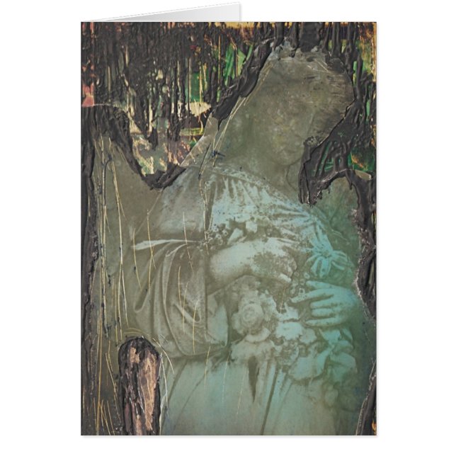 Grunge Angel Gemengde Media (Voorkant)