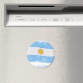 Grunge Argentijnse vlag Magneet (Insitu (Vaatwasser))