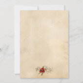  Grunge Artisan Botanical Perkament Notitiekaartje (Voorkant)