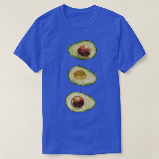 Grunge Avocados T-shirt (Design voorkant)