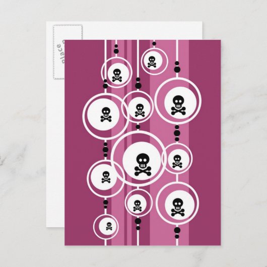 Grunge Background Briefkaart (Voorkant / Achterkant)