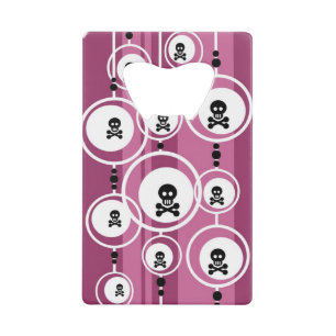 Grunge Background Creditkaart Flessenopener