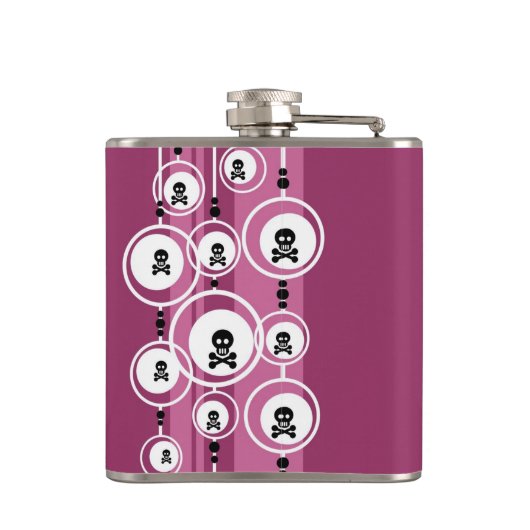 Grunge Background Heupfles (Achterkant)