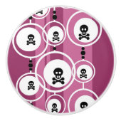 Grunge Background Keramische Knop (Voorkant)